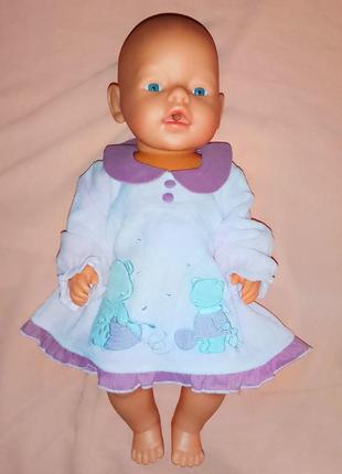 Кукла пупс zapf creation baby born