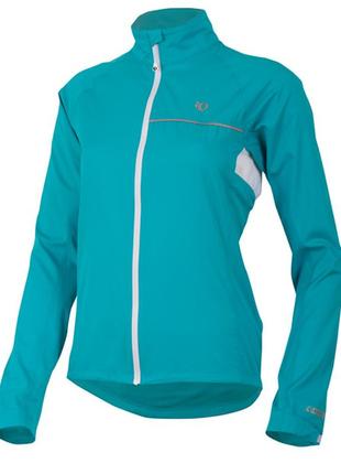 Велосипедна куртка ветрівка pearl izumi elite barrier women's scuba blue