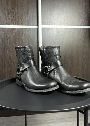 Frye новые кожаные ботинки сапоги хандмейт женские ручной работы кожаная подошва размер 38 потолка 24 сантиметра