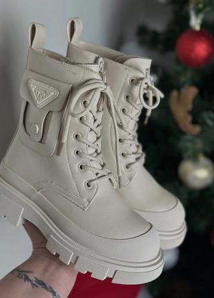 Теплі зимові черевики чоботи для дівчинки