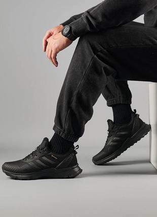 Термо кроссовки мужские adidas terrex black акция