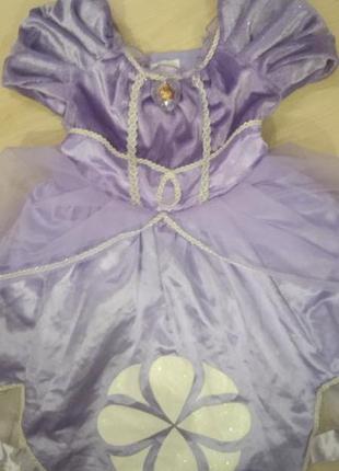 Карнавальное платье на 2-4 годика.