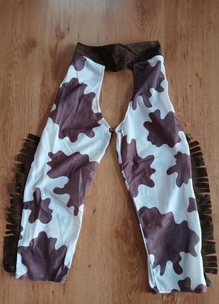 Штани до костюма ковбой
талия - пояс на широкой липучке
на рост 122- 134 см чапы. ковбойские