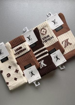 5 пар 36-41 кашемірові високі теплі і не товсті шкарпетки, бренд