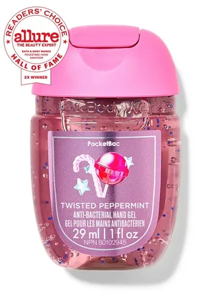 Санитайзер (антисептик) bath and body works twisted peppermint