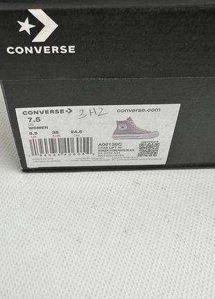 Кеды женские converse chuck taylor all star8 фото