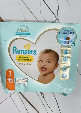 Подгузники pampers 3 29 шт
