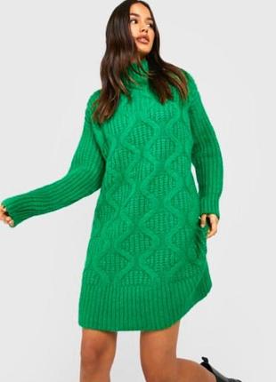 Вязаное платье boohoo