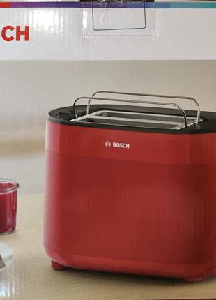 Тостер bosch mymoment 2-slot toaster tat2m124