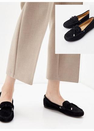 Стильные замшевые мокасины michael kors туфли