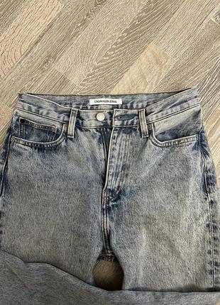 Джинсы высокая посадка calvin klein3 фото