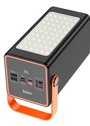 Повербанк hoco 90000mah 4хusb/type-c pd/qc 22.5w лихтарик дисплей j107