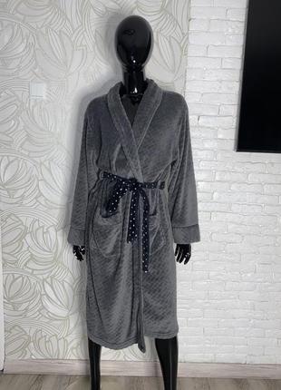 Плюшевий халат love to lounge , xl-xxl