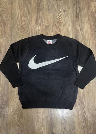 Светр свитер supreme x nike