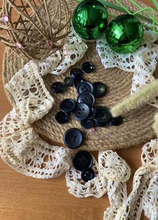 Винтаж! 🧵🐈‍⬛ пуговицы бакелит советские простые бельевые лот бакелитовые