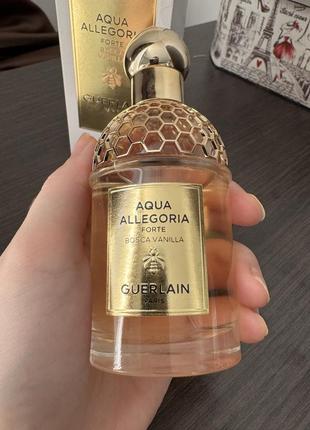 Aqua allegoria forte bosca vanilla парфуми