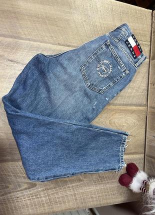 Джинсы мом tommy размер м 28/32 оригинал