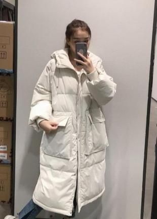 Пуховик zara