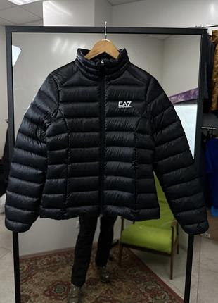 Пуховик женский emporio armani