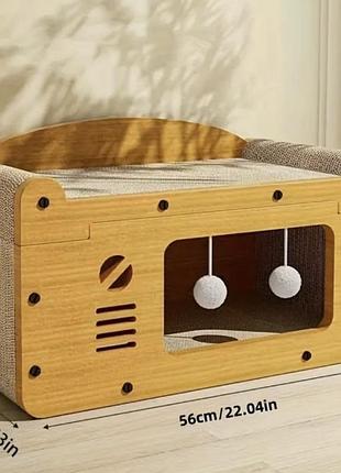 Функціональний будиночок для котів