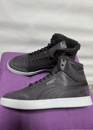 Кроссовки высокие утепленные puma