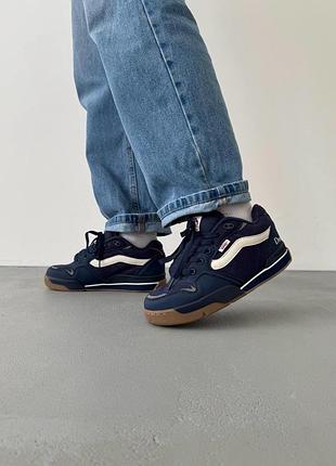 Кроссовки vans rowley xlt blue6 фото
