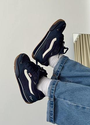 Кроссовки vans rowley xlt blue4 фото