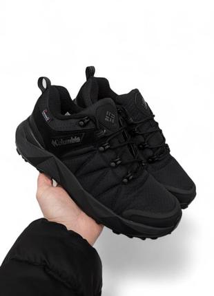 Чоловічі кросівки columbia thinsulate чорні (термо)