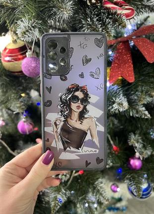 Стильный чехол для samsung а52, а72, а52s, a71