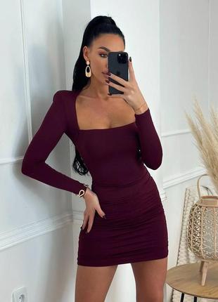 Мини платье