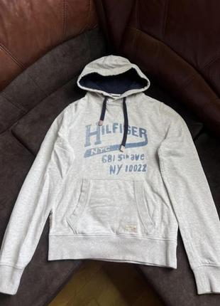 Спортивная кофта tommy hilfiger оригинальная с капюшоном