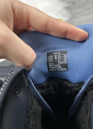 Жіночі оригінальні зимові черевики ecco gore tex9 фото