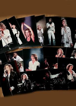 Лот из 50 фотографий группы inxs michael hutchence