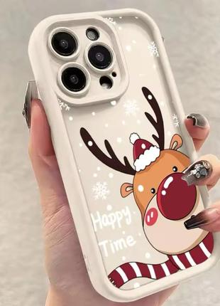 Новорічний чохолол на айфон 15 про, чохол на rimowa iphone на iphone 15 pro