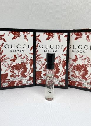 Оригинальный пробник парфюмированная вода gucci bloom