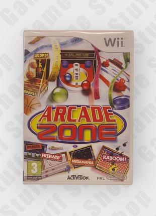 🔘 диск з грою arcade zone (nintendo wii) 🔘