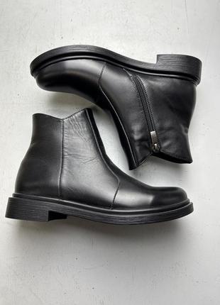 Черевики шкіряні зимові ботинки ч10142