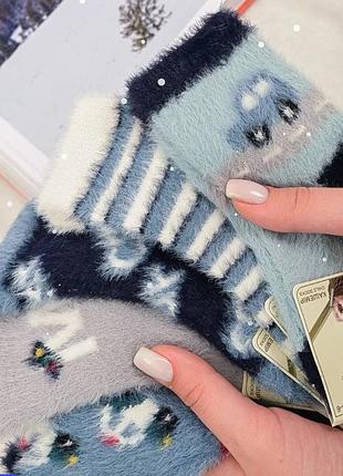 Детские теплые носки для мальчика