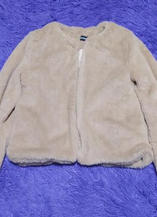 Шубка болеро легенька гірчичного кольору