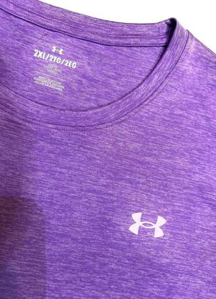 Жіноча  спортивна футболка under armour / жіноча футболка ундер армор / жіноча футболка андер армур / жіноча спортивна майка _14 фото