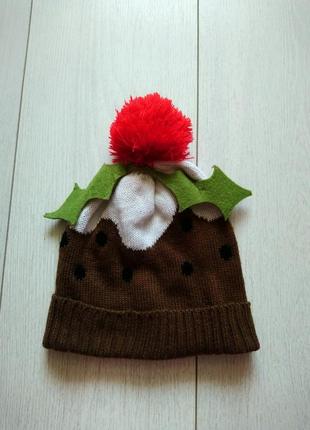 Новогодняя шапка кекс новогодний christmas