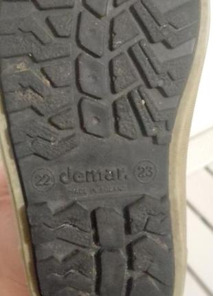 Чоботи зимові дитячі demar6 фото