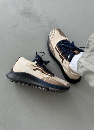 Кроссовки nike react pegasus trail 4 gore-tex beige