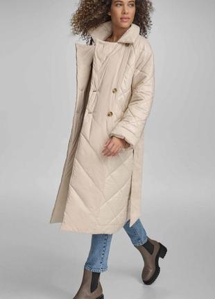 Пальто пуховик dkny р. м, l, xl оригинал
