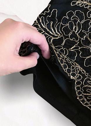 Мини платье нарядное с вышивкой 7