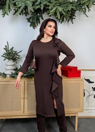 Женское нарядное праздничное платье на корпоратив новый год новогоднее платье женский батал