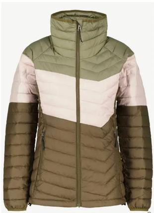 Оригинальная куртка columbia powder lite omni-heat трехцветная (м)44-46