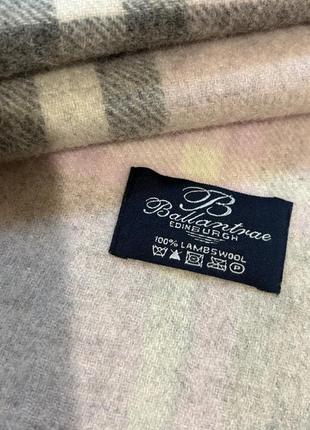 Шерстяной теплый шарф из коллекции ballantrae edinburgh 100% lambswool