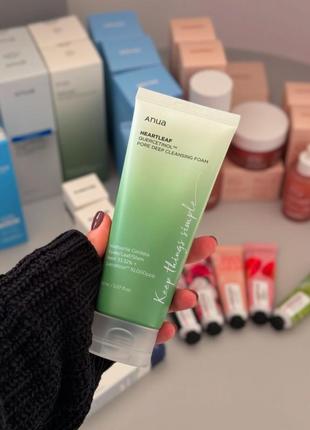 Пенка для умывания anua