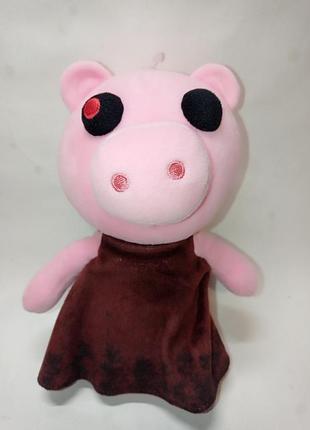 Мягкая игрушка свинка пигги piggy roblox